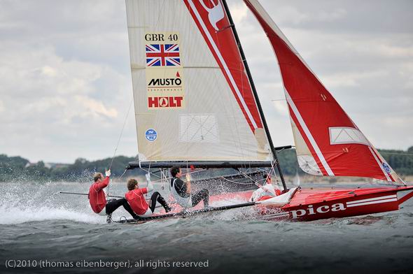 парусные новости, гран при германии в классе яхт 18ft skiff